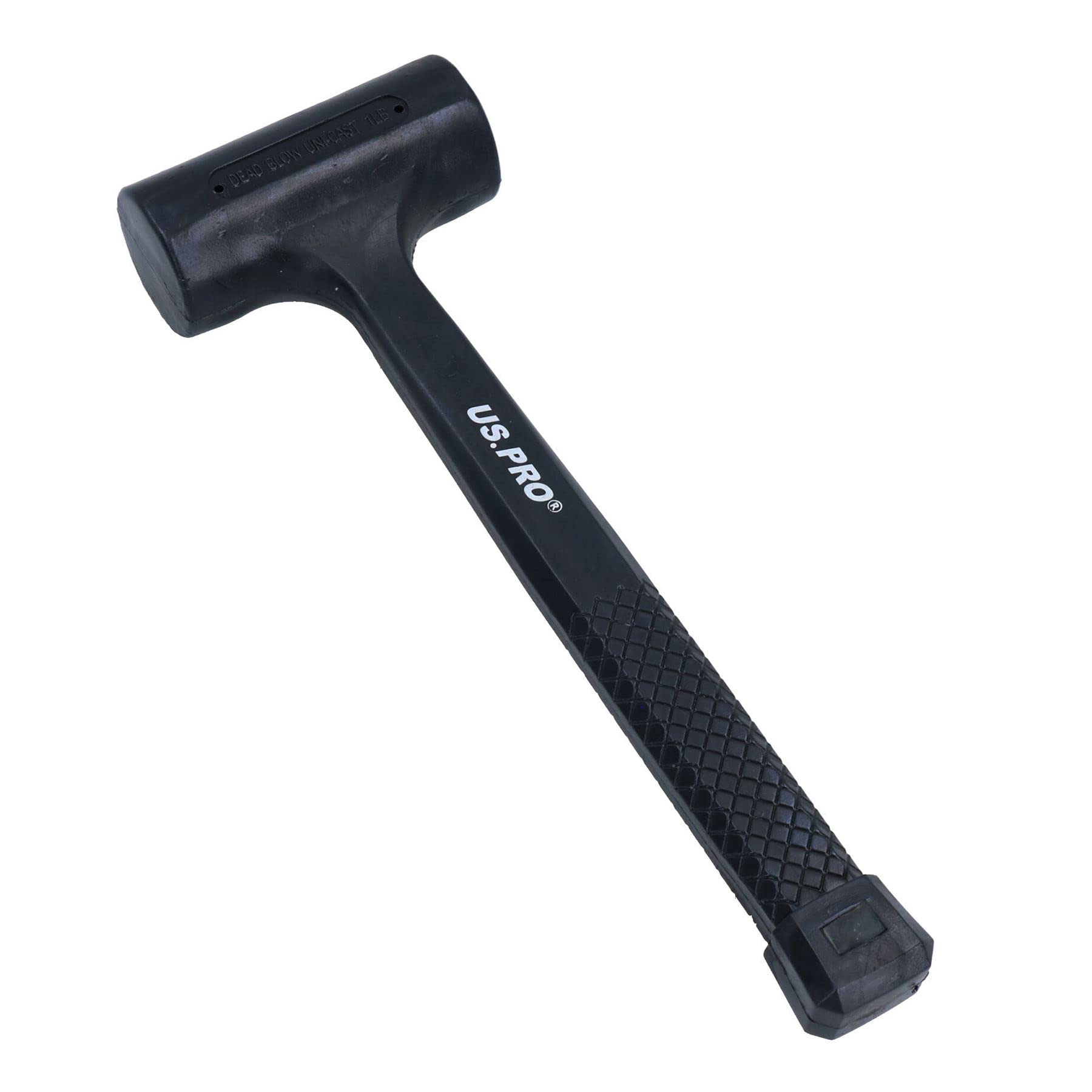 3pc Dead Blow Hammer Set Mallet Shot Loaded Head Impact Recoil 0,5 kg 2 libbre 1,4 kg