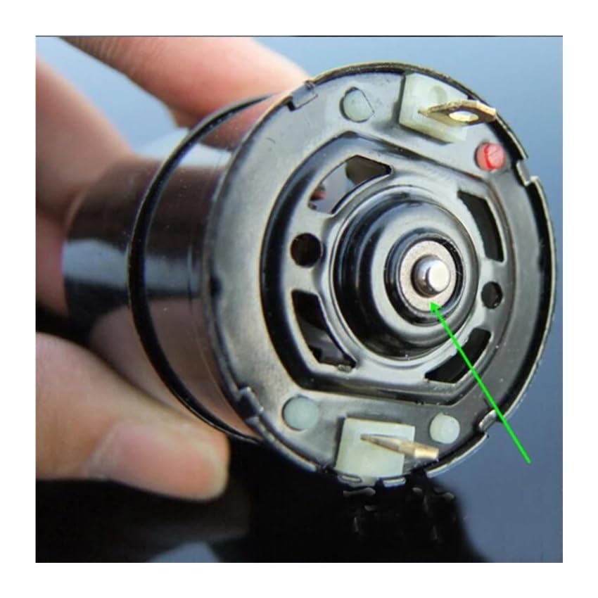 Round Shaft Ball 550 DC Electronic Starter Oiliness Shaft Sleeve DC 6-18V Low Noise DIY Parts