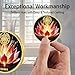 Leafence Lotus Flower Recovery Coin Sober Medallion with Inspirational Quote Recovery Addiction NA AA Chips and Medallions Challenge Coin (Lotus Flower, 4 Years)