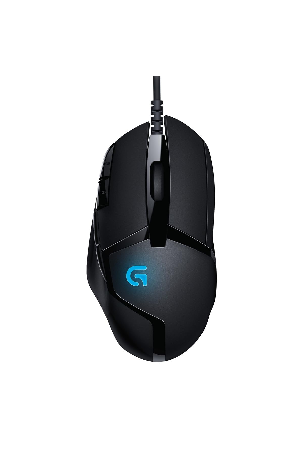 LOGITECH G402 Hyperion Fury USB Mysz przewodowa, śledzenie optyczne 4,000 dpi, zmniejszona waga, 8 programowalnych przycisków, PC/Mac - Czarny