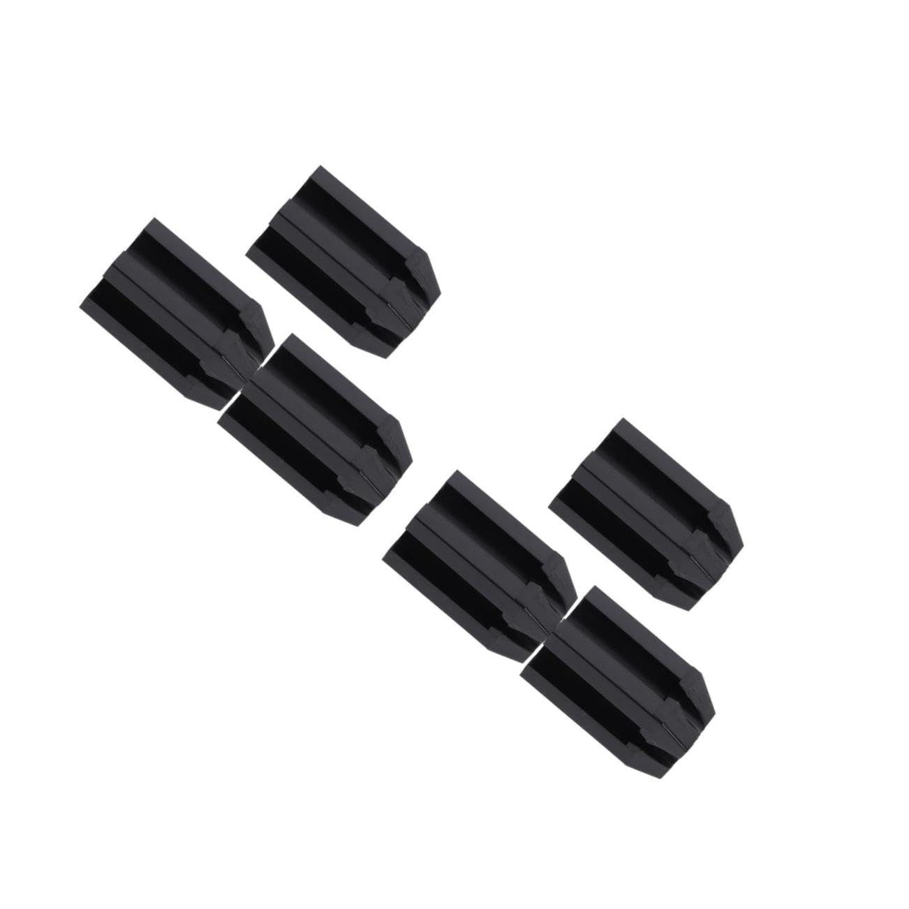 VICASKY 2sets Brow Pencil Sharpener Eyebrow Liner Sharpener for Makeup Pencil Long-Lasting Easy to Use 3pcs*2