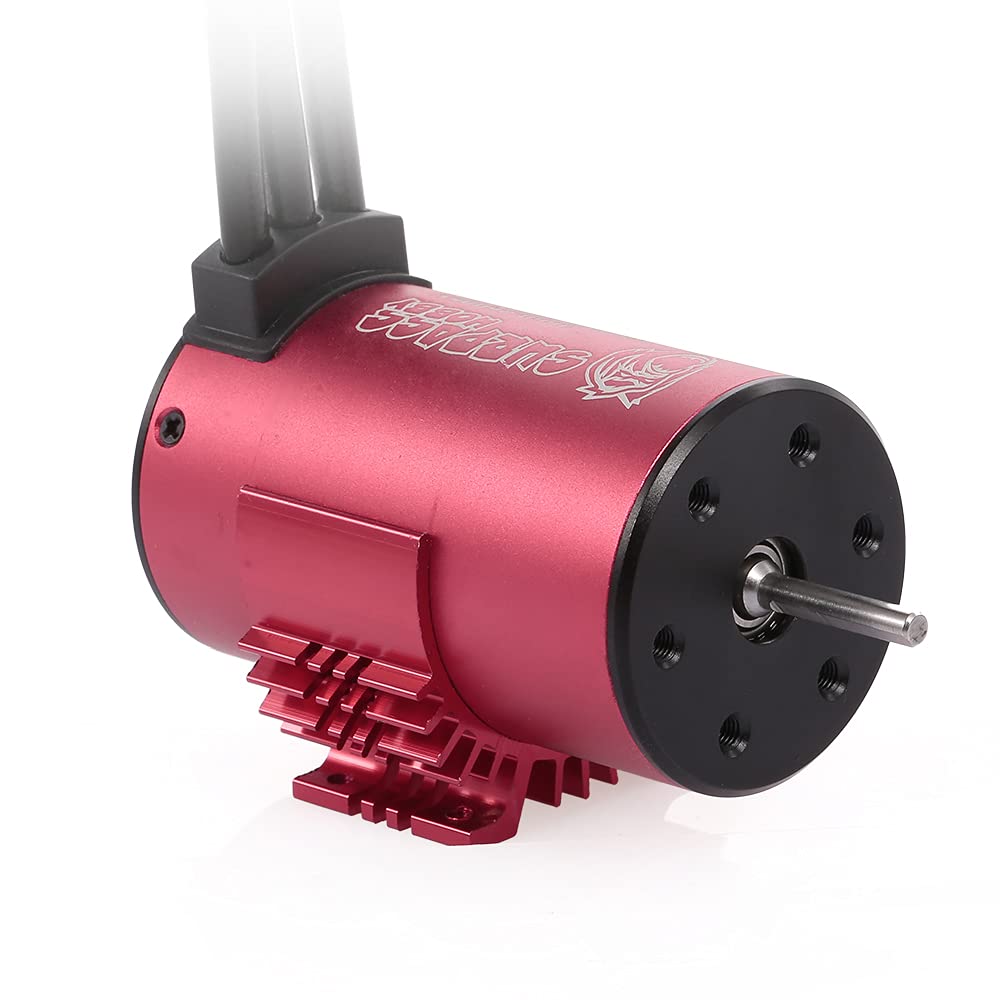 3660 2600KV silnik Brushl z radiatorem i 60A ESC z BEC Proof dla 1/10 1/8 RC Car Truck