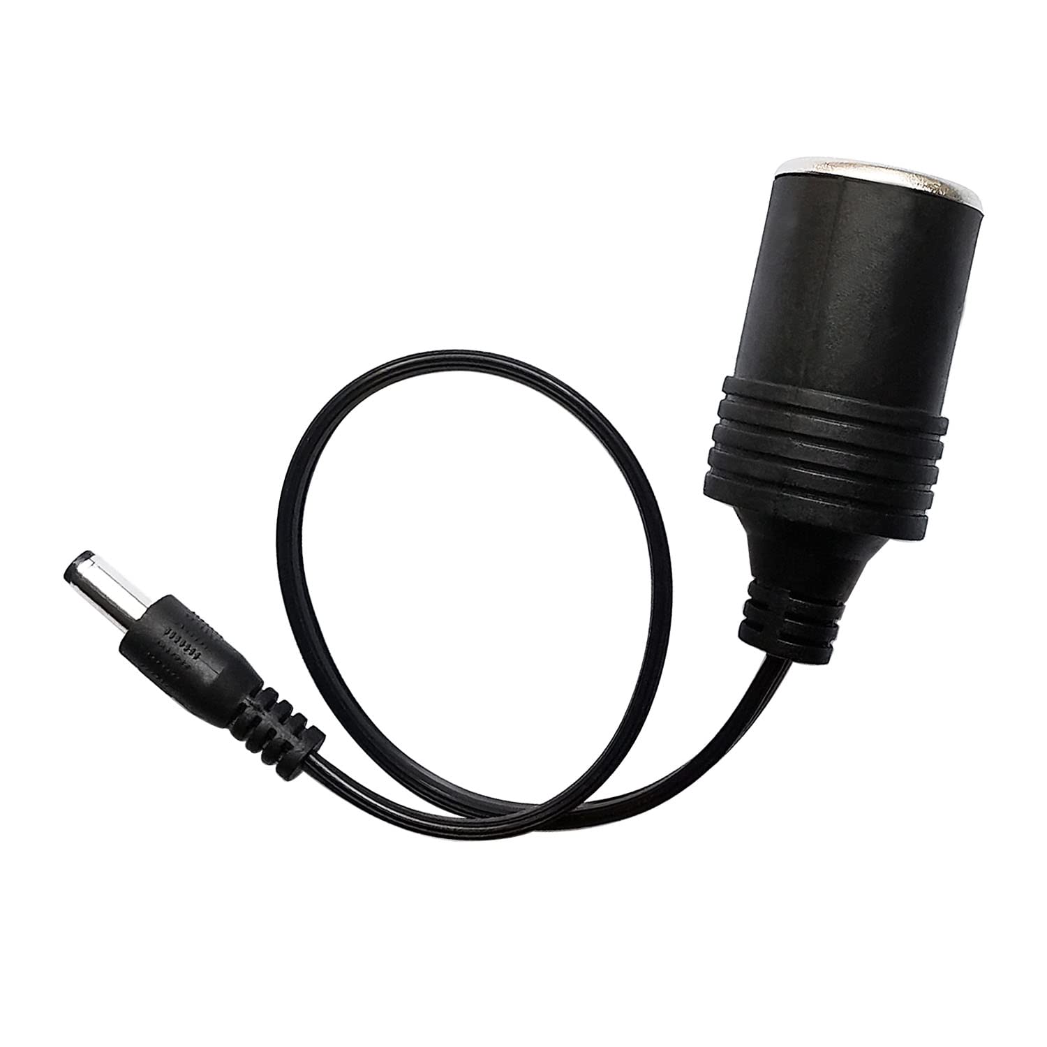 Amazon.com: Faoyliye 12v Cigarette Lighter Power Supply Cable,2-Pack Car  Cigarette Lighter Female Socket to DC 5.5mm x 2.1mm Plug Jack Adapter for  Car Charger UPS Battery Backup and Emergency Backup Generato :