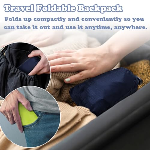 Mochila de senderismo impermeable unisex verde miniatura 7