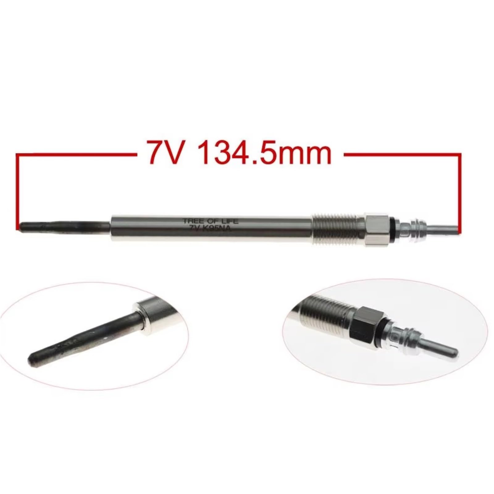 Set di candelette di preriscaldamento per Land Rover Discovery 2.0d 2015-2024 Range Rover Evoque 2.0d 2015-2019 Diesel LR116117