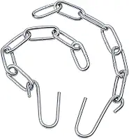 Corrente Alongador Extensora Rede Dormir Descanso – Aço 40cm - 2 unidades