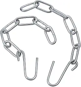 Corrente Alongador Extensora Rede Dormir Descanso – Aço 40cm - 2 unidades