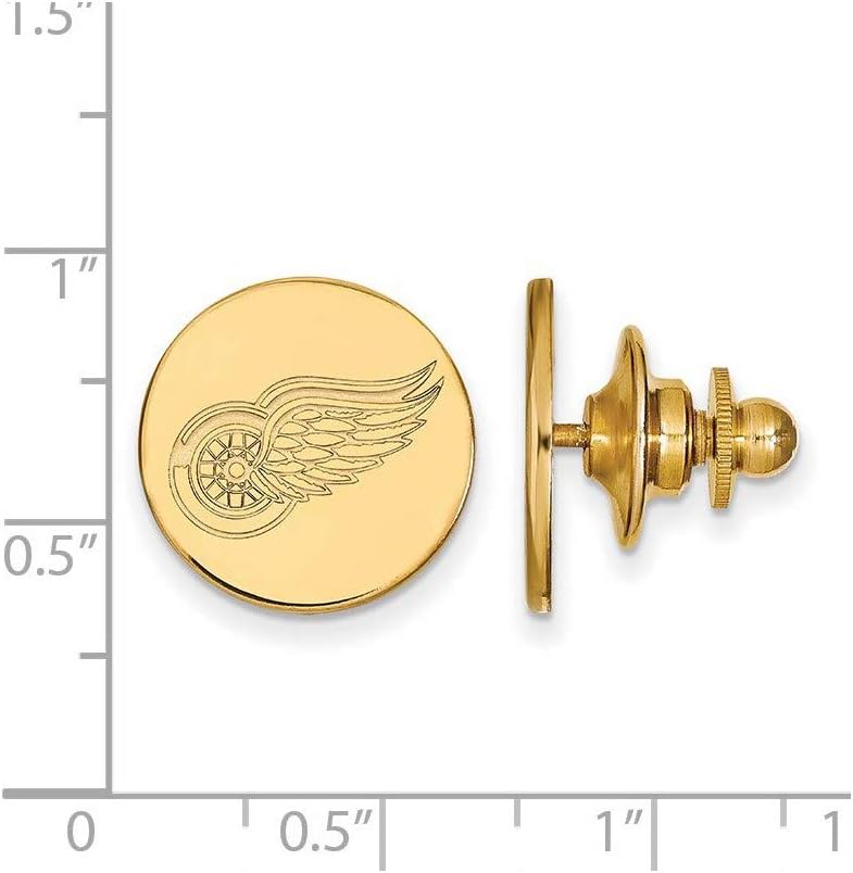 Detroit Red Wings Lapel Pin (14k Yellow Gold)