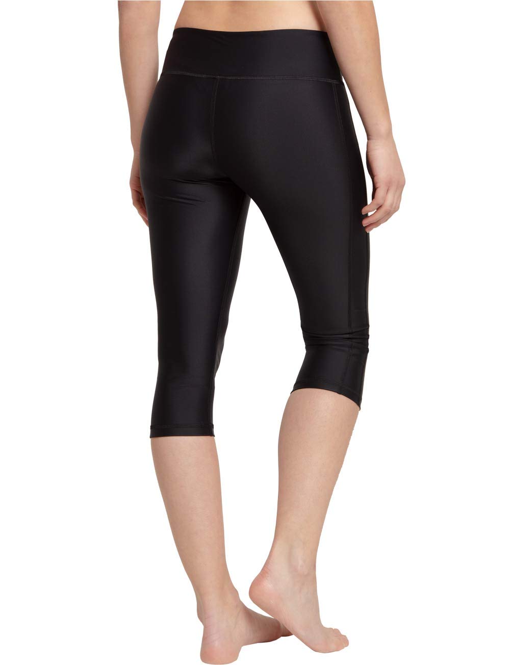 iQ-UV Sport Leggings für Damen 3/4 – Elastische Dreiviertel Caprihose für Damen für Sommer – Atmungsaktive Sporthose ideal für Aktiv- und Wassersport – Öko Tex 100 Zertifiziert