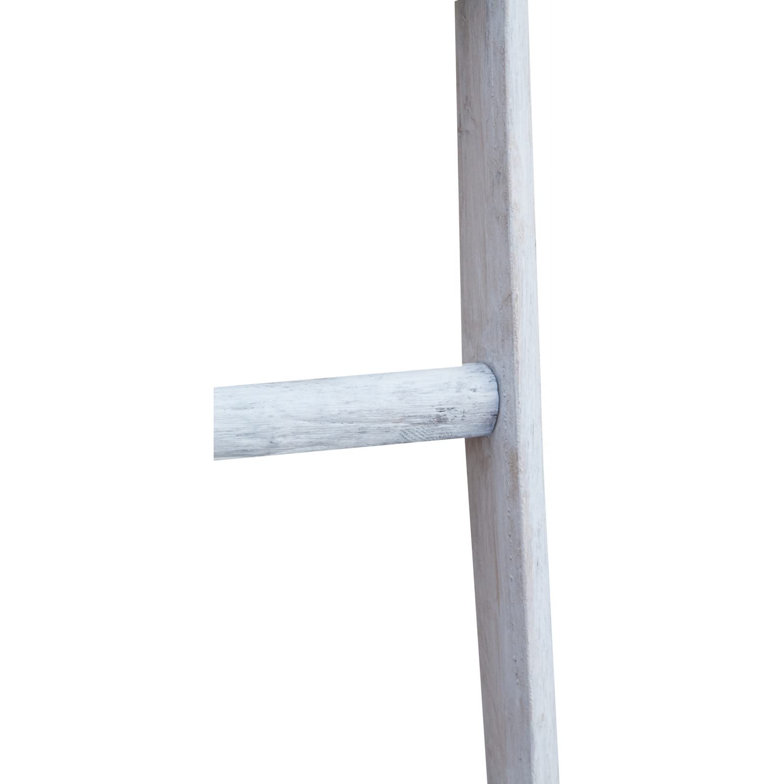 Biscottini Scaletta porta asciugamani bagno 180x8x44 - Scala Decorativa in Legno - Scala portasciugamani - Scaletta legno appendi asciugamani - Scalette portasciugamani da parete Metallo, Bambu