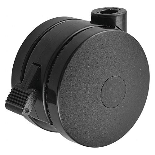 ZORO SELECTOpen Twin Wheel Swivel Cstr, Nylon, 125 lb Set of 4