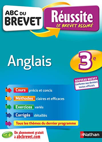 voir fiche du jeu ABC Réussite Brevet - Anglais - 3e - Nouveau Brevet