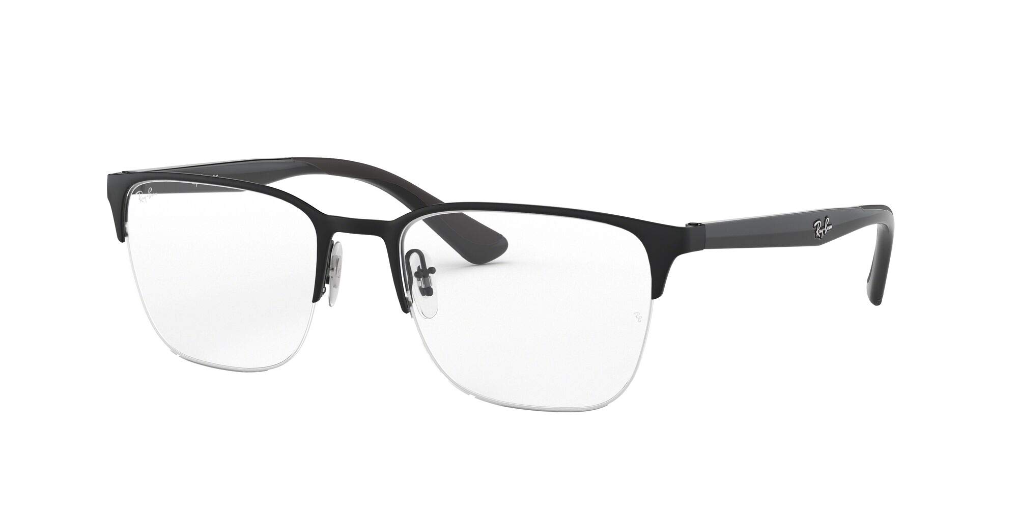 Ray-Ban Unisex dla dorosłych 0RX6428 oprawki okularów, czarne (Black On Top Matte Black), 54