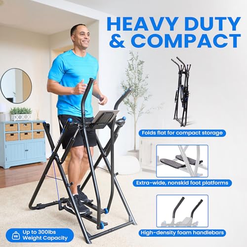 Gazelle Tony Little Total Body Fitness Workout Exercise Elliptical Glider Supports 250-300lbs with Low-Impact Design for Home Gym3