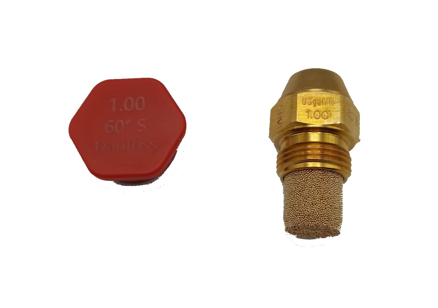 Danfoss Oil Fired Boiler Burner Nozzle 1.00 x 60 S USgal/h ° Degree Spray Pattern 1.0 Heating Jet 3.