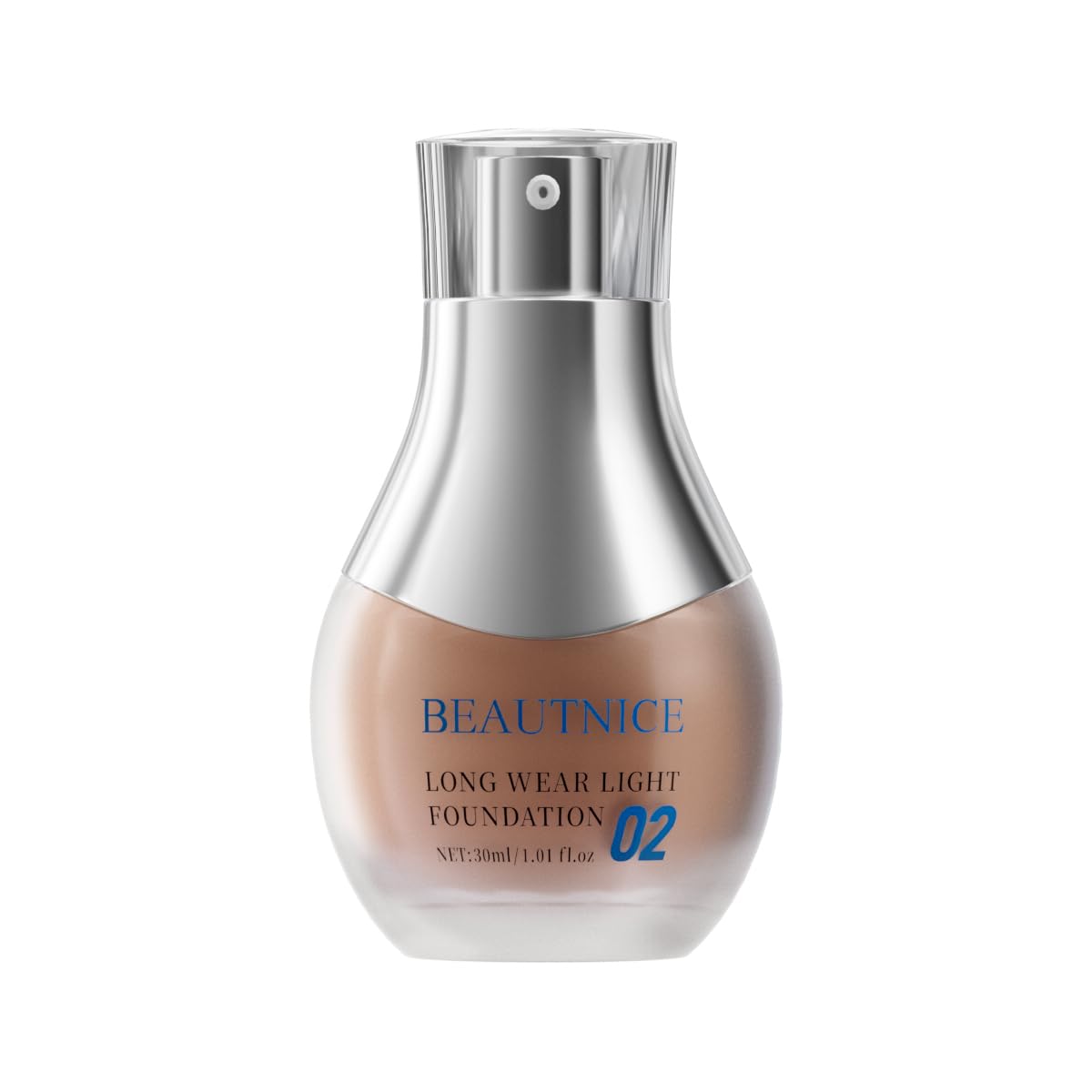 Long Wear Light Foundation - Full Coverage for Sensitive Skin