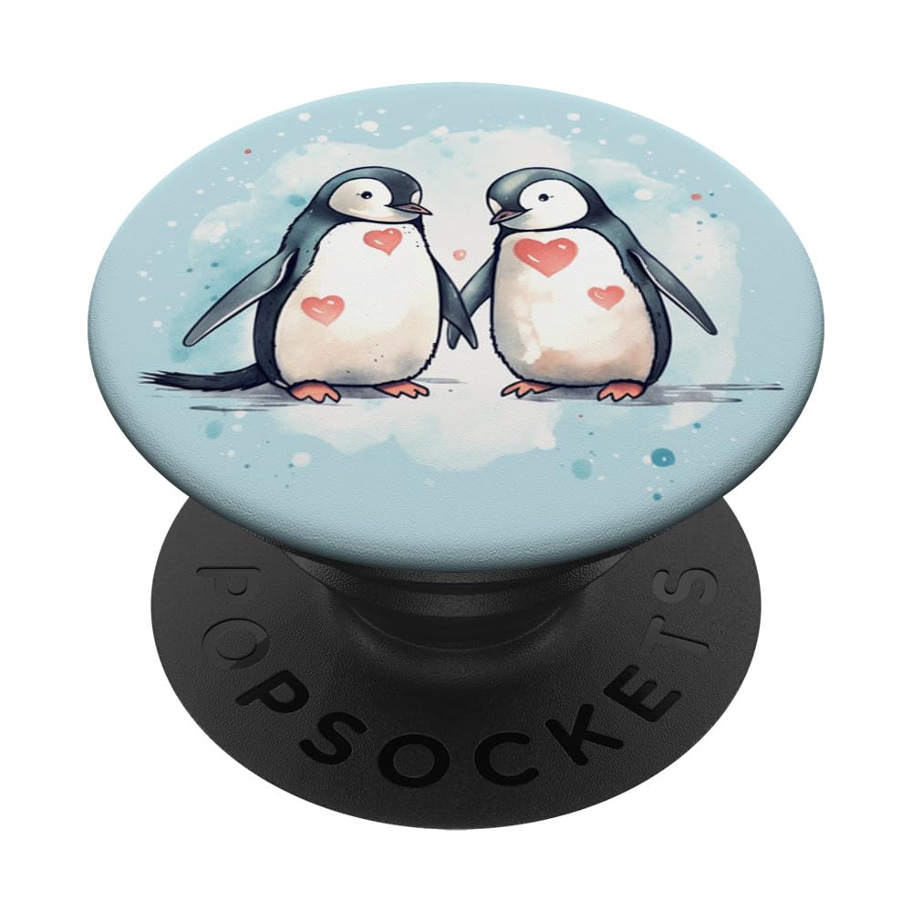 Cute Penguin PopSockets Adhesive PopGrip