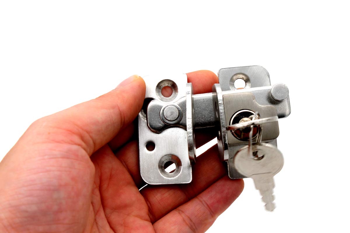 Buy Stainless Steel barn Door Lock Casement Window Lock Pocket Door