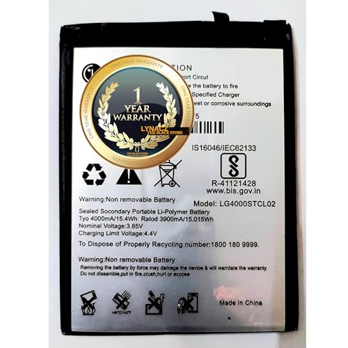 Image of Original Battery LG4000STCL02 for LG W30 LMX440IM LMX440ZM with 1 Year Replacement Warranty
