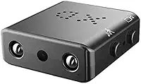 Minicâmera espiã 1080p, câmera de vigilância XD-WiFi, câmera babá portátil pequena HD com visão noturna e detecção de movimento, câmera de segurança secreta para casa e escritório