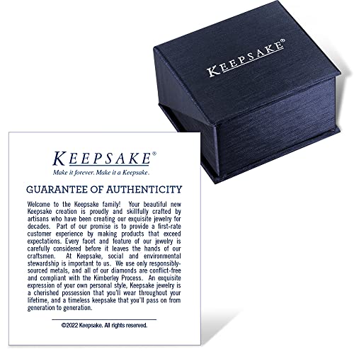 Diamond Stackable Ring, Anniversary Band Or Wedding Band With Marquise Design In 925 Sterling Silver (I-J Color, I3 Clarity), Size 7, By Keepsake #TOP4