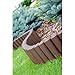 Produktbild Prosperplast Palisade 2,7 m Beetumrandung Rasenkante Randstein Kantenstein, braun, 31 x 28 x 26,6 cm, IPAL5-R222