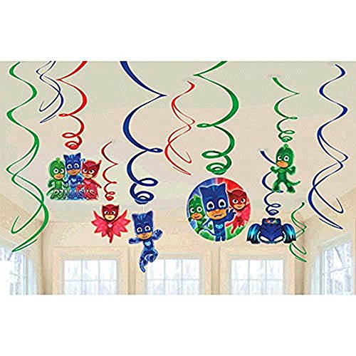 PJ Masks™ Hanging Swirl Decorations, 12-Count