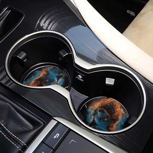 Portavasos para Auto, 2 Unidades, Madera, Universal 2.6" miniatura 7
