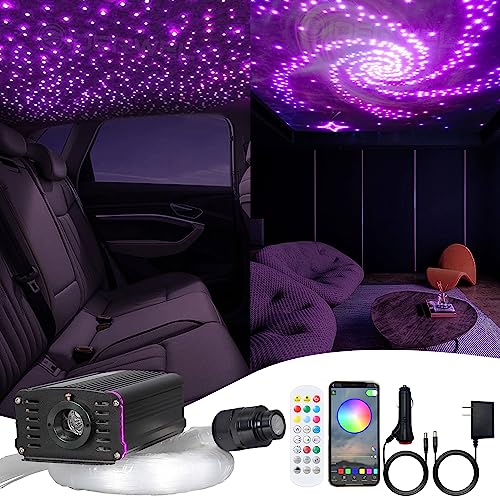 Twinkle Fiber Optic Lights,Bluetooth APP…