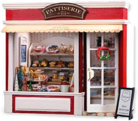 Dollhouse miniature handmade kit set Europe travel diary bakery PT-ETJ03 (japan import)