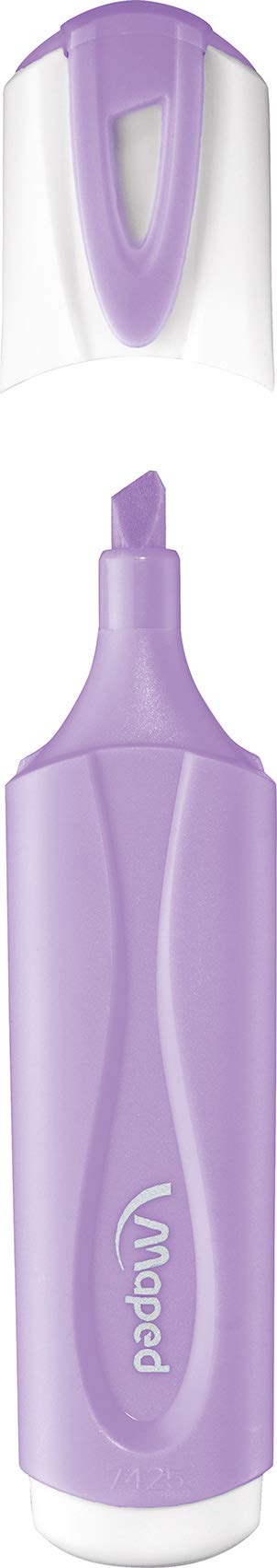 Maped 742538 Evidenziatore Fluo Peps Pastell, 12 pezzi