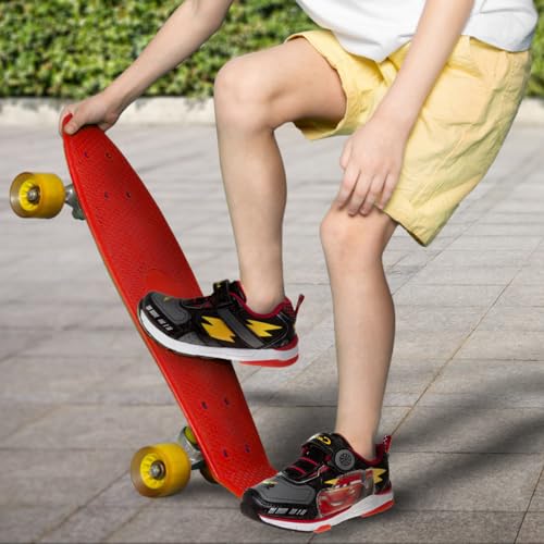 Disney Pixar Cars Boys Black/Red Lighted Sneaker (Toddler/Little Kid)3