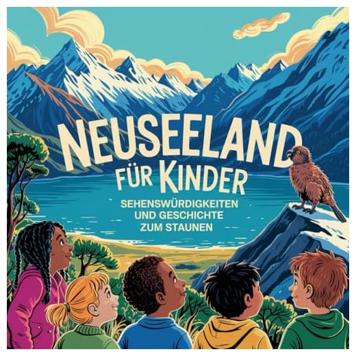 Neuseeland für Kinder – Sehenswürdigkeiten und Geschichte zum Staunen: Magische Geschichten über Vulkane, Strände, Städte und Traditionen – liebevoll erzählt für Kinder von 4–7 Jahren