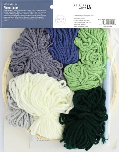 Image of Leisure Arts Mini Maker Punch Needle Kit, Teal