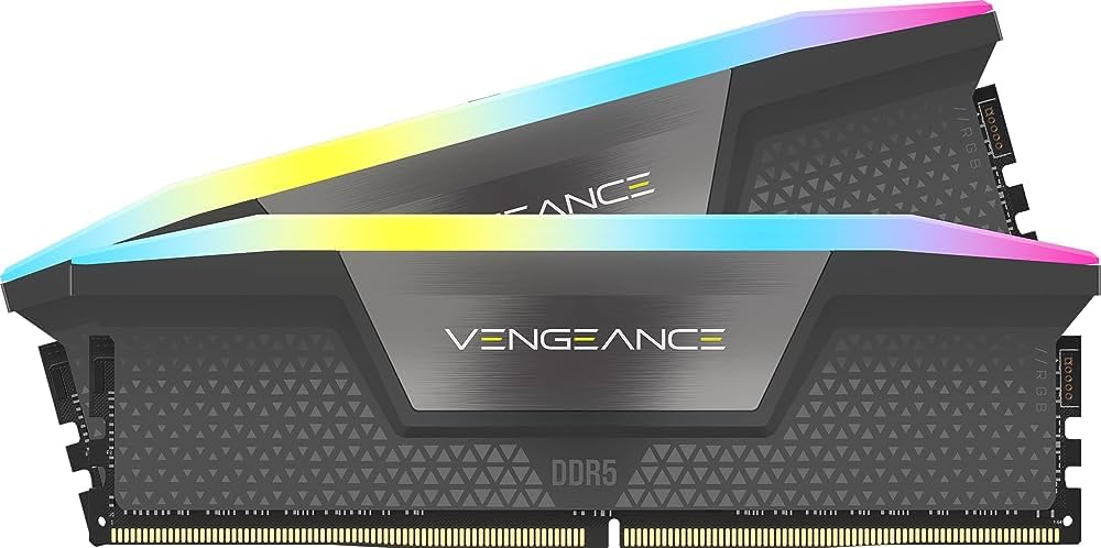 2枚セット　CONSAIR RGB 16Gb 6000Mhz CL 36 CORSAIR Vengeance RGB DDR5 32GB (2x16GB) 6000MHz CL36 Desktop RAM