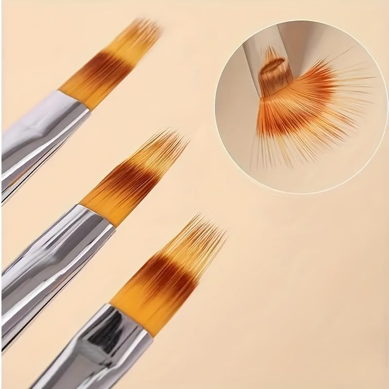 1pc Professional Nail Art Brush Gel Manicure Brush for Gradient Designs DIY Nail Art Tools for Home Salon — view 6