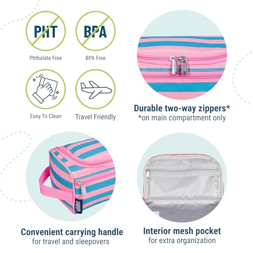 Image of Wildkin Toiletry Bag for Boys and Girls, Ideal for School, Weekend, or Overnight Travel