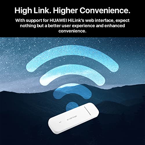 Huawei E3372-325 Lte/4G 150 Mbps, Low Cost Usb Mobile Broadband Dongle, Unlocked To Any Network (White) #TOP5