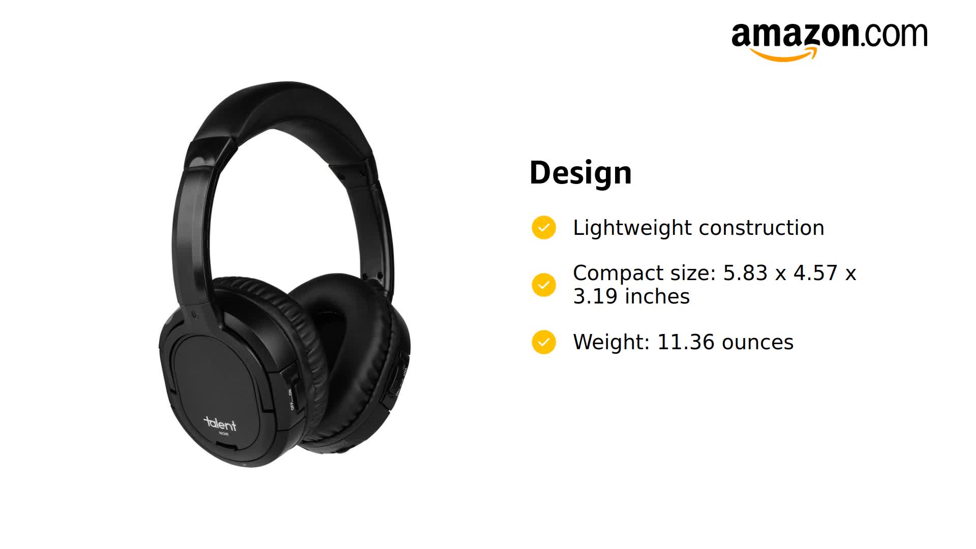Amazon.com: Talent Prism Silent Disco Headphones with Color