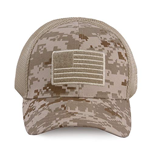 Image of HIGHLAND TACTICAL - American Flag Soft Mesh Hat