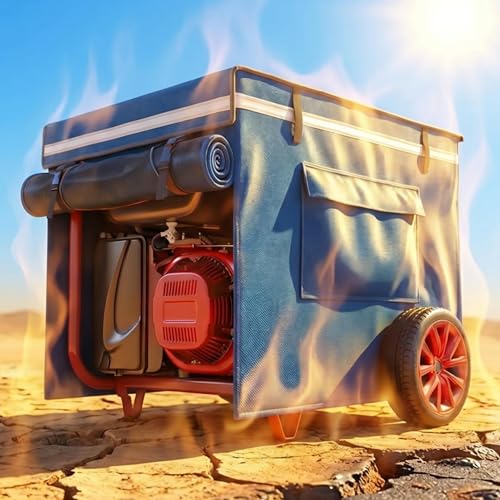 Generator cover, 28x20x20 in, waterproof dual-layer