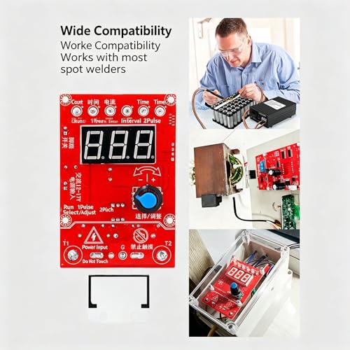 Placa de control de soldador antivibración con ajustes de corriente 2