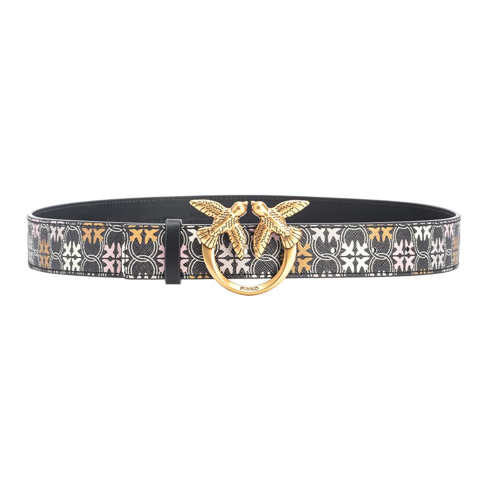Pinko LOVE BERRY H3 BELT PVC STAMPA LOGO