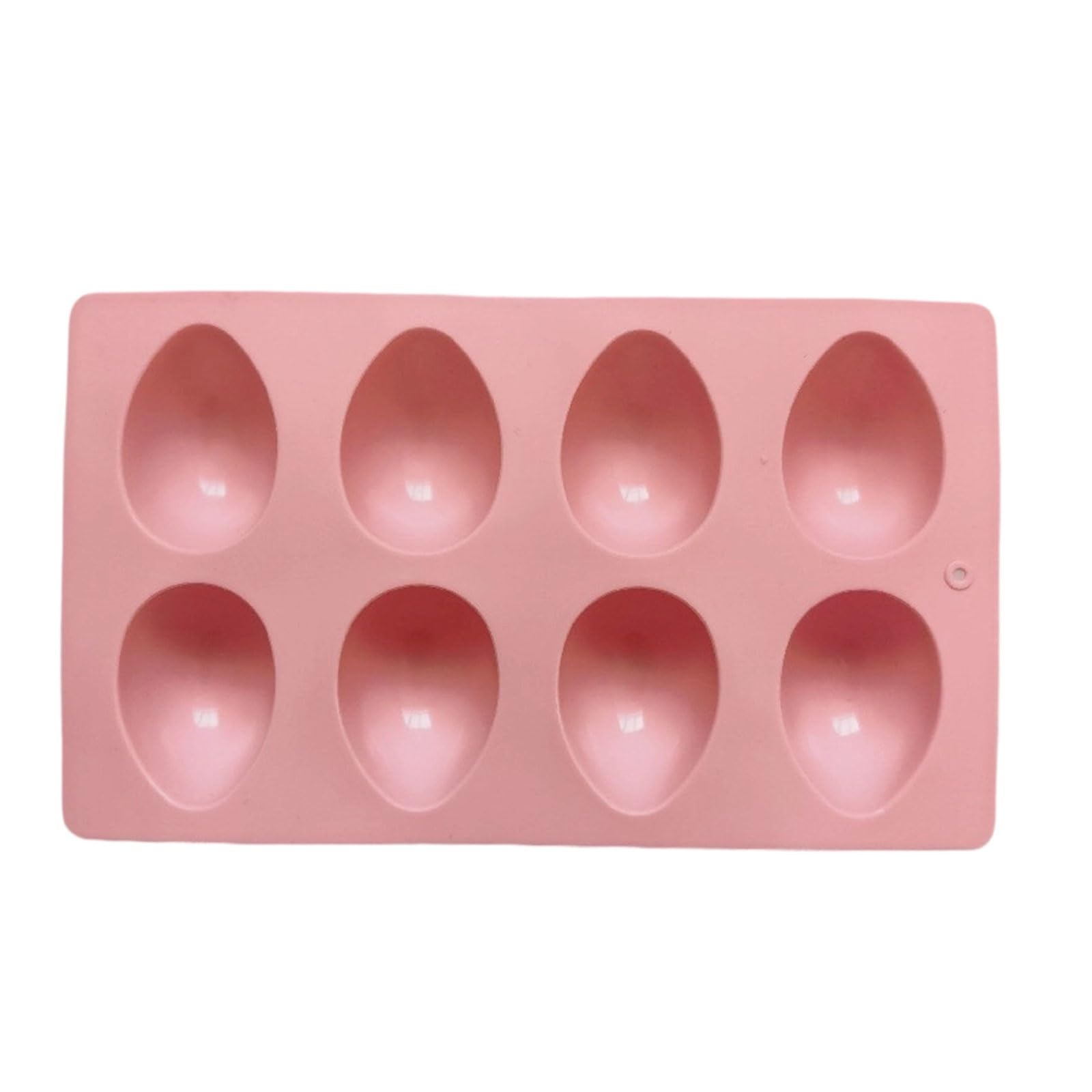 Hsyzygian 8 Cavity Eggs Shape Silicone Chocolate Molds Baking Equipment for Easter Treats Candy Jellies and Resin Food Grade Silicone Molds