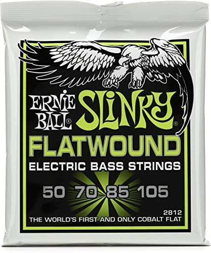 Ernie Ball Regular Slinky Flatwound Bass Guitar...