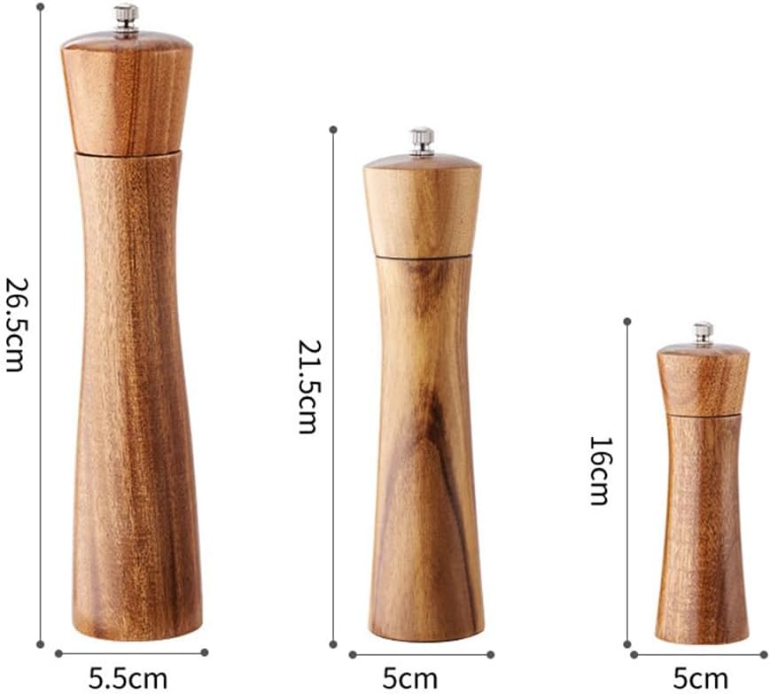 Pepper Grinder Manual Seasoning Bottle Kitchen Tool(16cm)