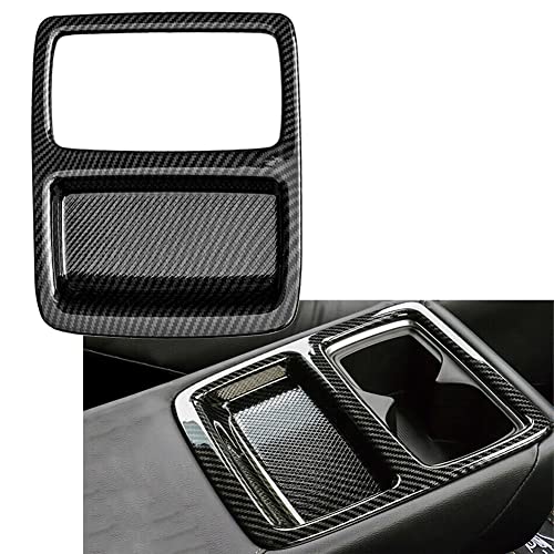 Garniture de panneau de porte-gobelet pour Accord 2018-2021 en ABS style carbone