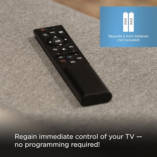 UltraPro Samsung TV Remote Control Replacement, Universal Samsung Remote Control for Smart TV, Direct Replacement, Streaming Hotkeys, Black, 84007 - 2