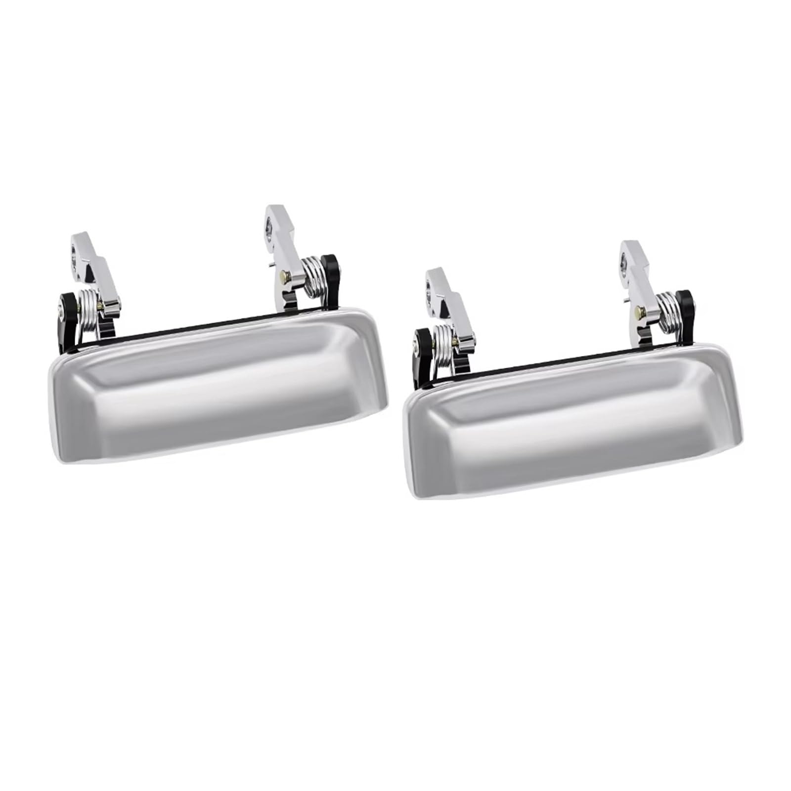 Kpuwers Exterior Door Handle Left RightChrome Exterior Door Handle 2L5Z-1022404BAA FO1310134 for Mazda B2300 B2500 B3000 B4000 for Ranger 1998-2011 Handles Replacement