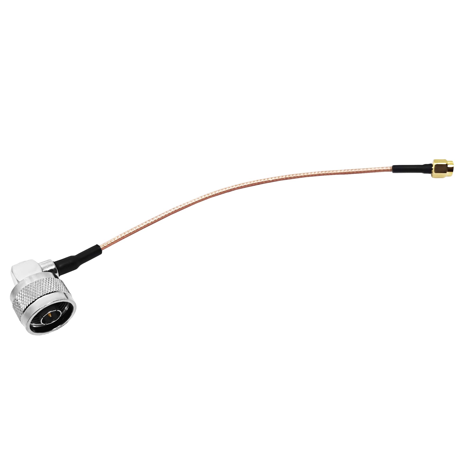 Cavo di prolunga coassiale con ponticello RG142 N maschio a maschio - Sistema di antenna a bassa perdita da 50 Ohm